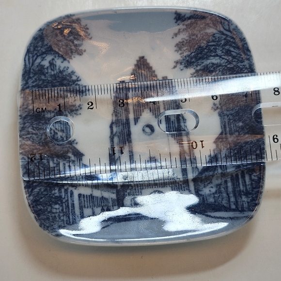 3 Mini Vit Copenhagen Denmark Plates" FANO", "Grundtvigs", & "Christiansborg" - Picture 16 of 17